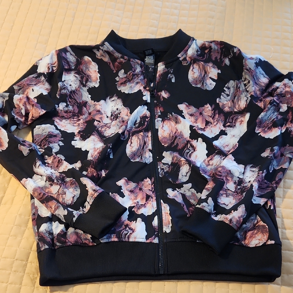 Victoria's Secret Floral Sport Bomber Jacket - Picture 5 of 10